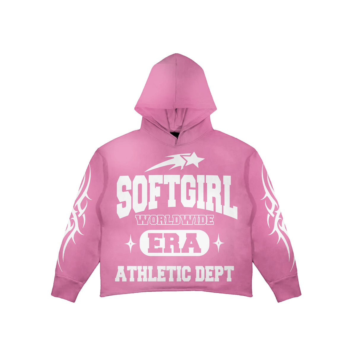 Pink Soft Girl Hoodie