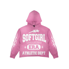 Pink Soft Girl Hoodie